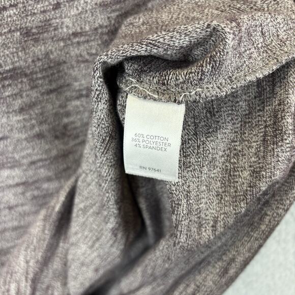 J Jill Pure Jill Dress Medium Lagenlook Minimalist Career Cowl Neck Knit Pockets - Picture 6 of 9